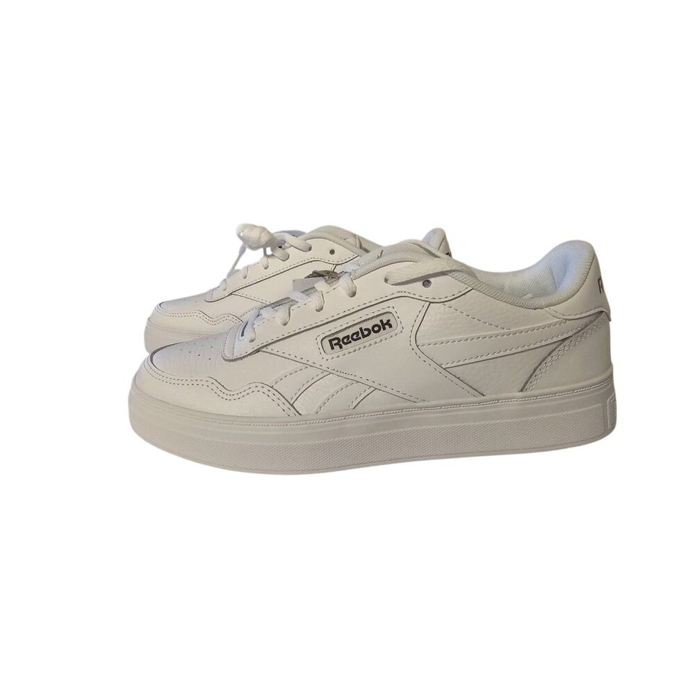 New Reebok Court Advance Bold Womens Training Shoes White 7